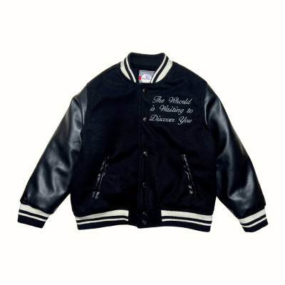 Casaca Bomber Chicago Negro1