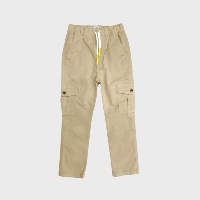 Pantalon Drill Cargo Steve Beige1