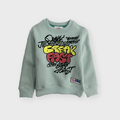 Sudadera Verde Break Fast1