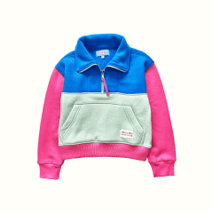 Sudadera Block Chicle