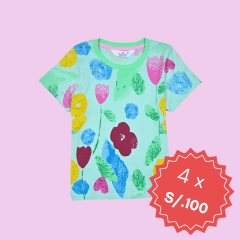 Camiseta OVZ Flower