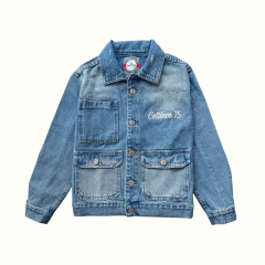 Casaca Denim Lucca Celeste