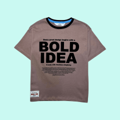 Camiseta Ovz Bold Uva