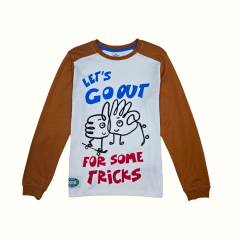 Camiseta For Some Tricks Camell