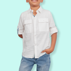 Camisa Luca Blanco