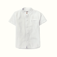 Camisa Neru Lino Blanco
