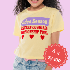 Camiseta Crop Season