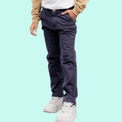 Pantalon Drill Emilio Plomo