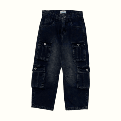 Pantalon Multicargo Pocket Negro
