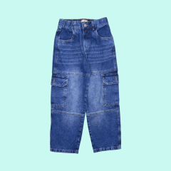 Denim Cargo Underground Azul