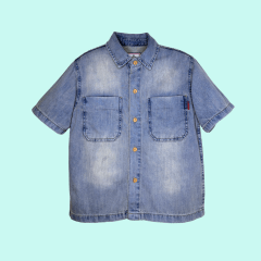 Camisa  Denim Street Celeste