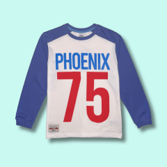 Camiseta Hig Celeste