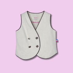 Chaleco Cataleya Natural