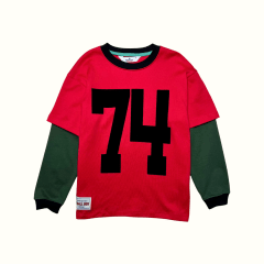 Camiseta Seventy - Four Rojo
