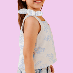 Blusa Lara Celeste