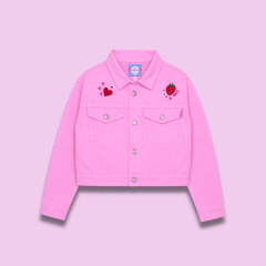 Casaca Strawberris Rosado