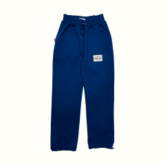 Jogger Franela Confort Acero