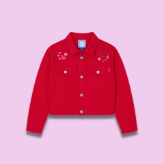 Casaca Strawberris Rojo