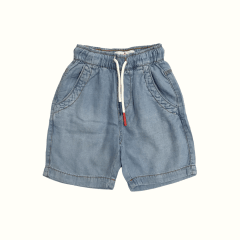 Short Tencel Celeste