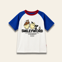 Camiseta Smile Word Acero