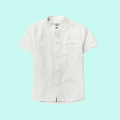 Camisa Neru Lino Blanco