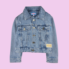 Casaca Denim Mavis Celeste