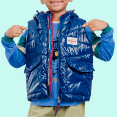 Chaleco Acolchado Harry Acero