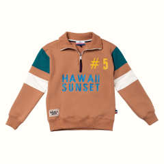 Sudadera Hawaii Moca