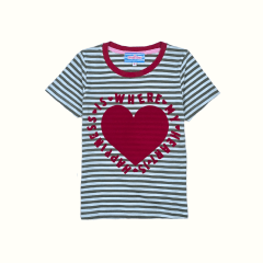 Camiseta Rayas Heart