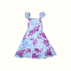 Vestido Lino Floral
