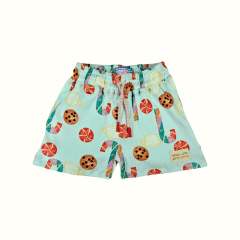 Shorts Algodon Gracia Verde