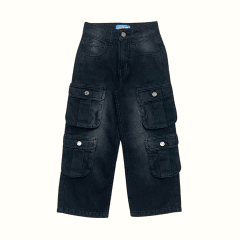 Pantalon Multicargo Flavia Negro