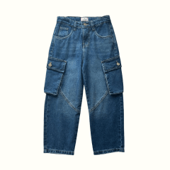 Denim Cargo Street Azul