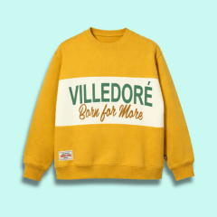 Sudadera Franela Villedore Mostaza