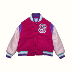 Casaca Bomber Super Girls Fucsia