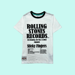Camiseta R.F Stones Blanco
