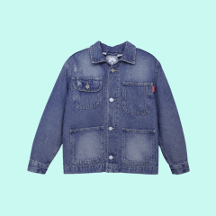 Casaca Denim Underground Verdoso