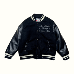 Casaca Bomber Chicago Negro