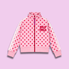 Casaca Polka Dots Rosado