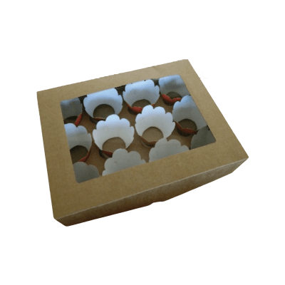 Medidas: 8 X 32 X 24 - 12 Cupcakes