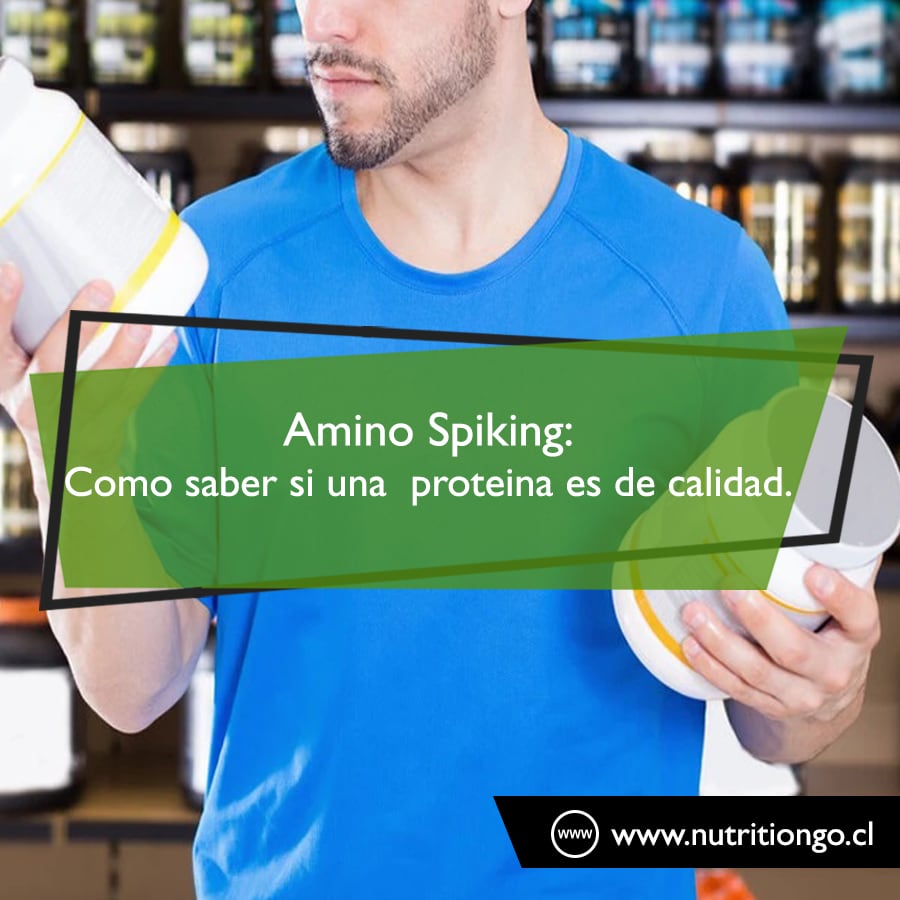 Como saber si una proteína es de cálidad: Amino Spiking.