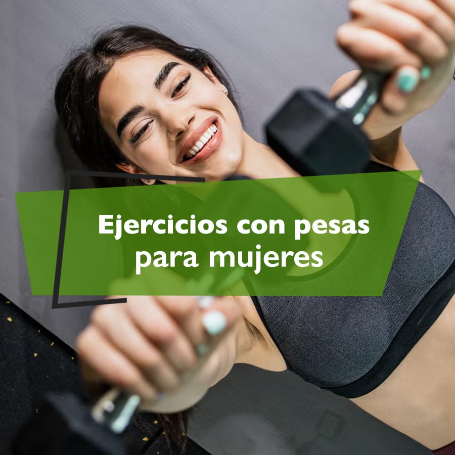 Ejercicios con pesas para mujeres