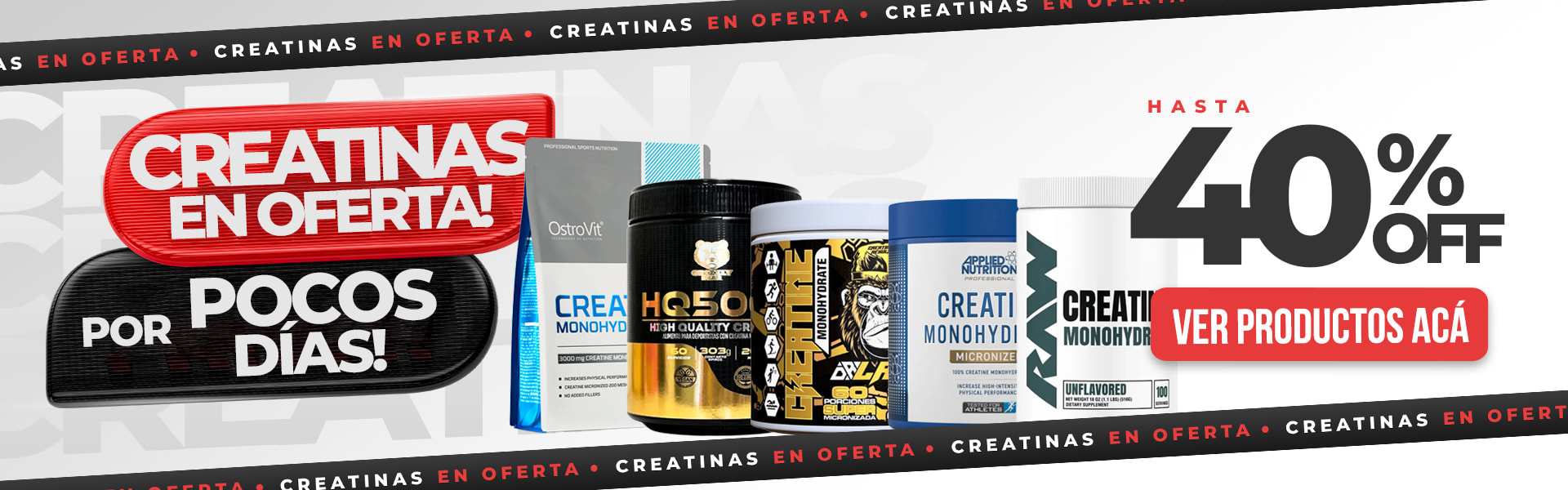 Creatinas en oferta para mutar este invierno!
