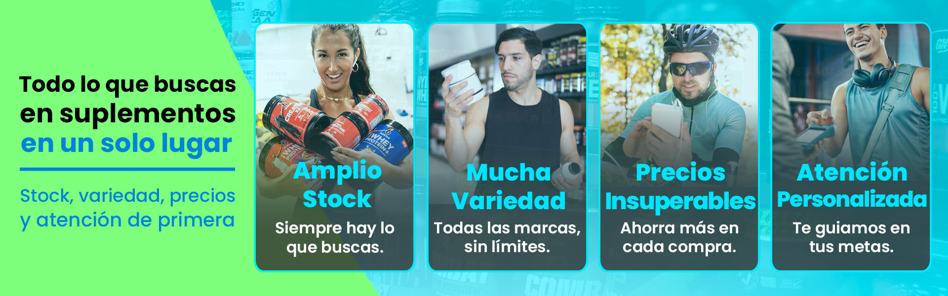 La mejor suplementación deportiva está en NutritionGO