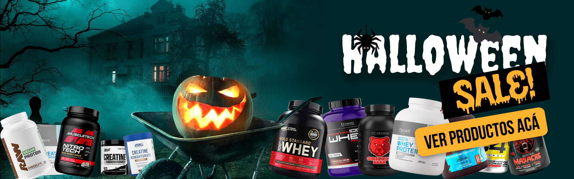 En Halloween celebramos con descuentos de miedo!