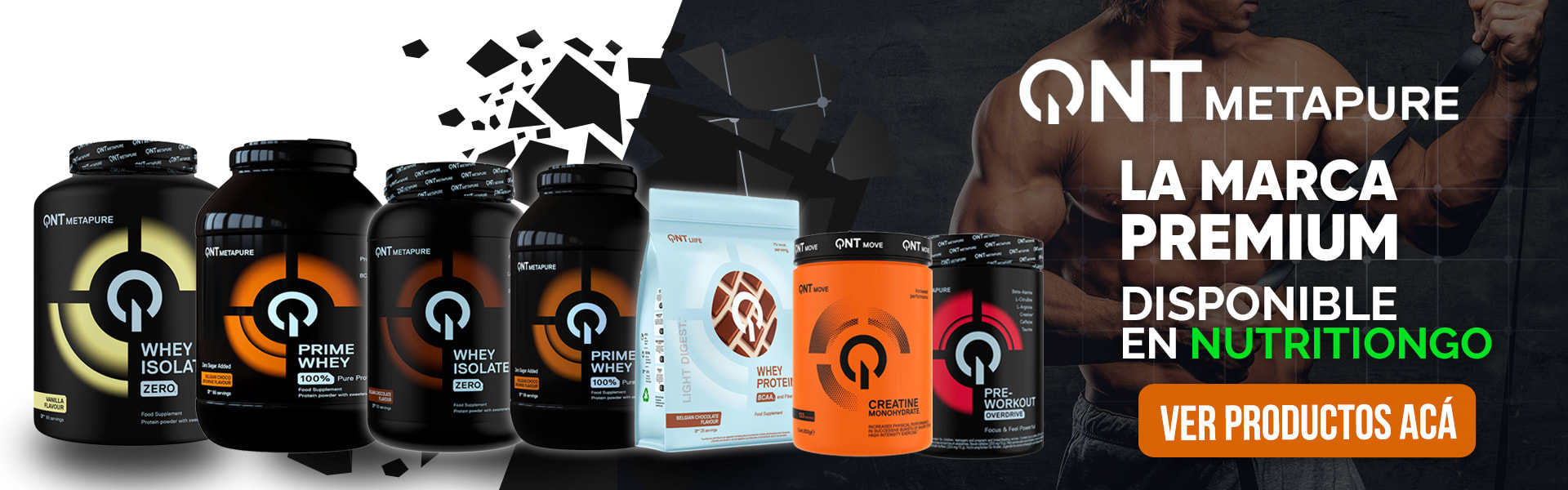 La marca Premium QNT disponible en NutritionGO