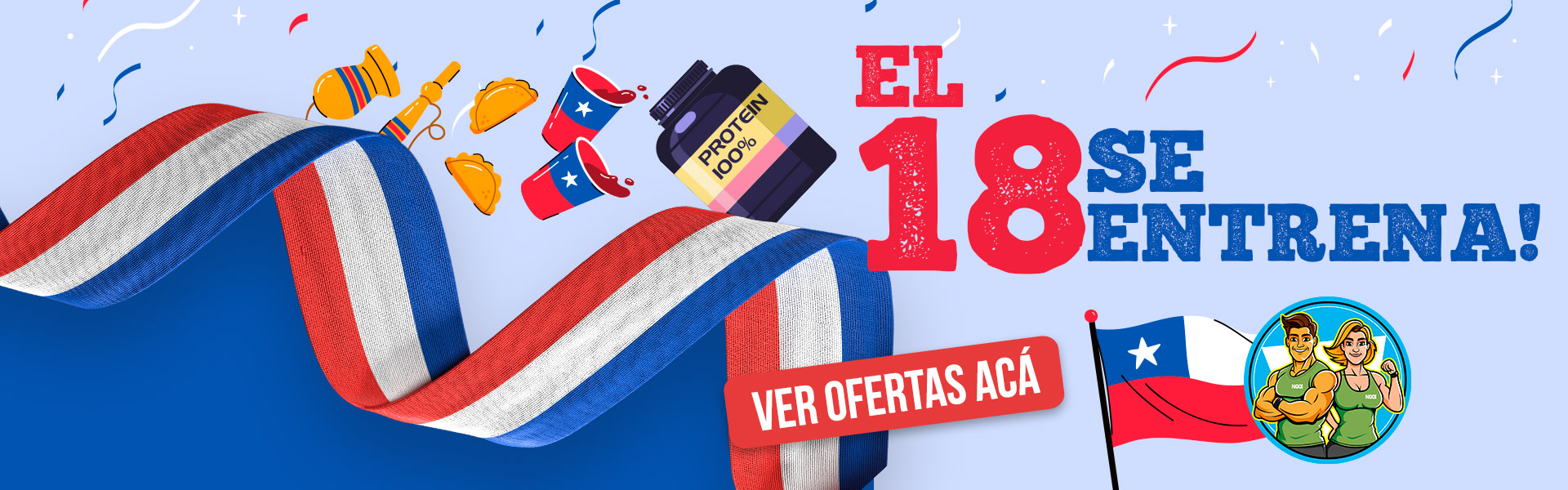 Este 18 se entrena! con estas ofertas en suplementos
