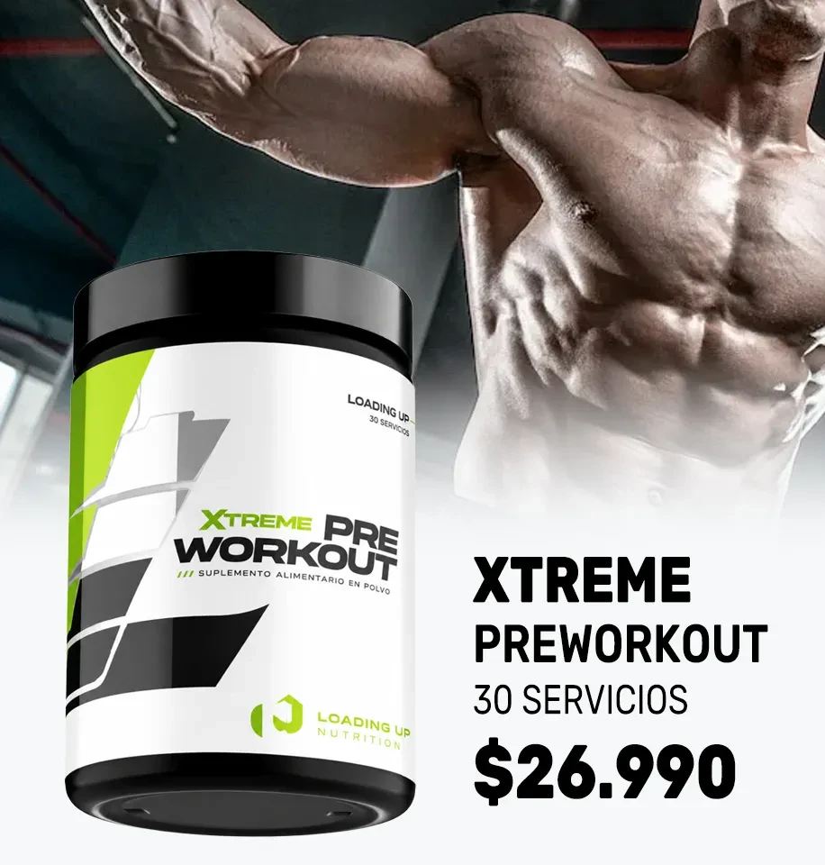 Xtreme Pre Workout Loading UP 30 Servicios.