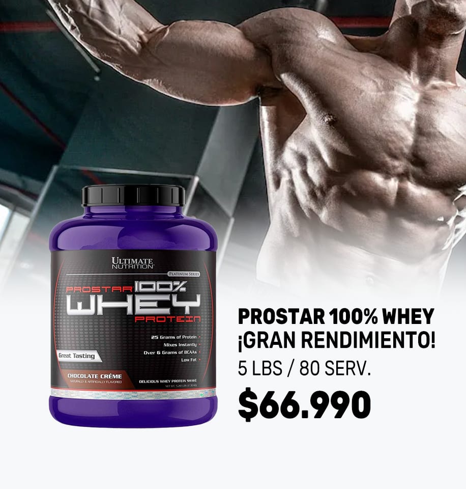 Prostar 100% Whey 5 lb (2.2 kg) – 80 porciones