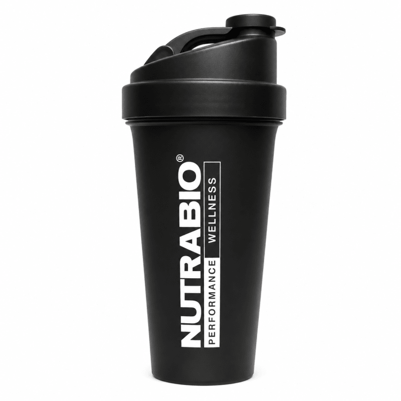 Shaker NutraBio Negro 700ml.